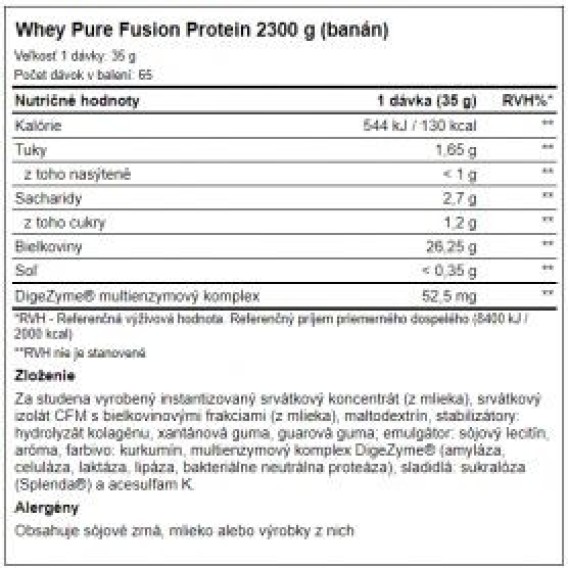 AMIX Whey Pure Fusion Protein AMIX